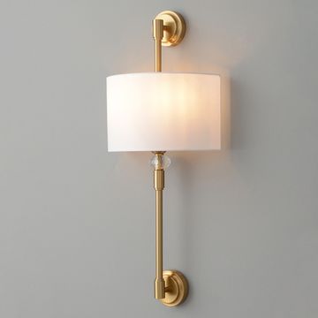 Бра 2*Е14 Vintage AP2 Brass латунь Crystal Lux