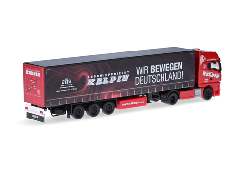 Грузовик MAN TGX GX пп тентованный "KELPIN/We move Germany" (Саксония/Гайлсдорф)