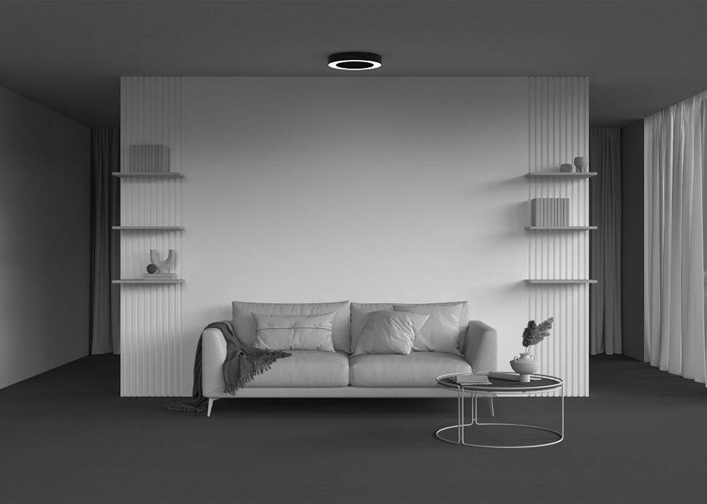 Накладной светильник Maytoni Lua C093CL-36W3K-B