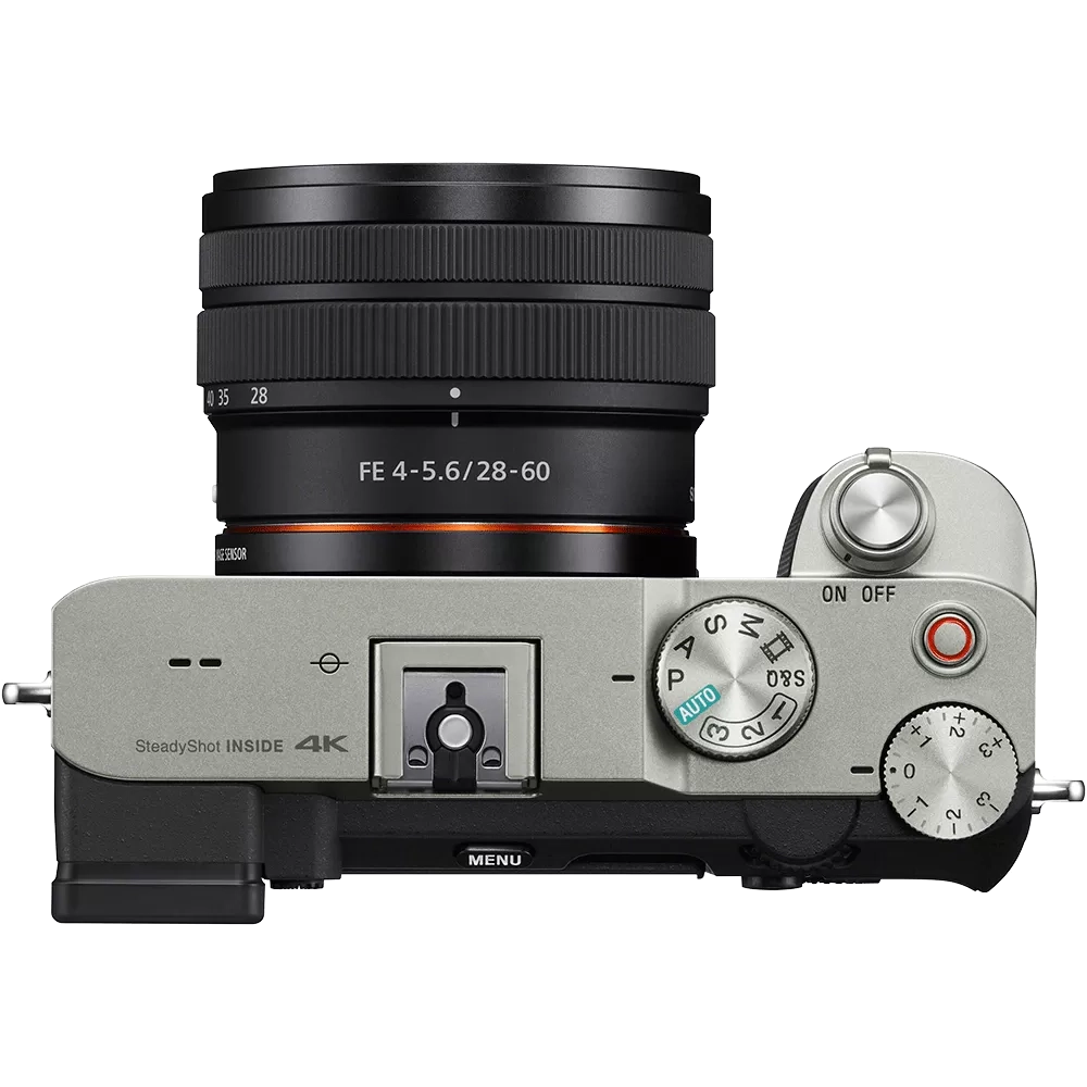 Цифровая фотокамера Sony Alpha a7C Kit 28–60mm f/4-5.6. Серебристый