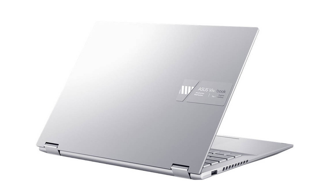 14" Ноутбук ASUS Vivobook TN3402QA Silver (1920x1200, AMD Ryzen 7 5800H, RAM 16ГБ, SSD 256ГБ, AMD Radeon Graphics, Win 11 Pro)