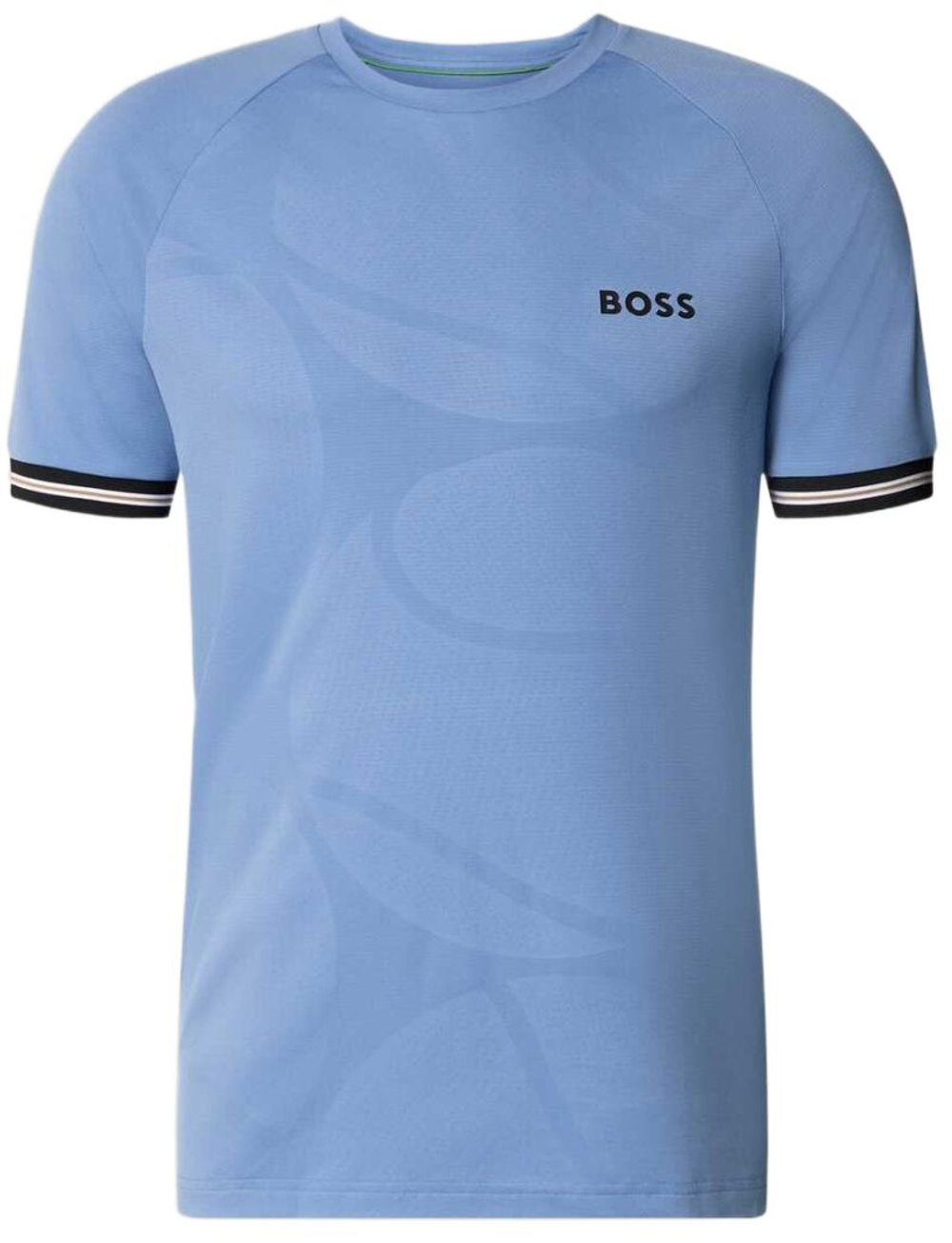 Мужская футболка BOSS TOC Serve 2 — светло-пастельно-синяя