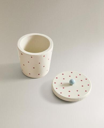 ZARA HOME ДЕТСКИЙ НАБОР ИГРУШЕК "ВАННАЯ КОМНАТА" ДЛЯ КУКОЛЬНОГО ДОМИКА, КРЕМОВЫЙ