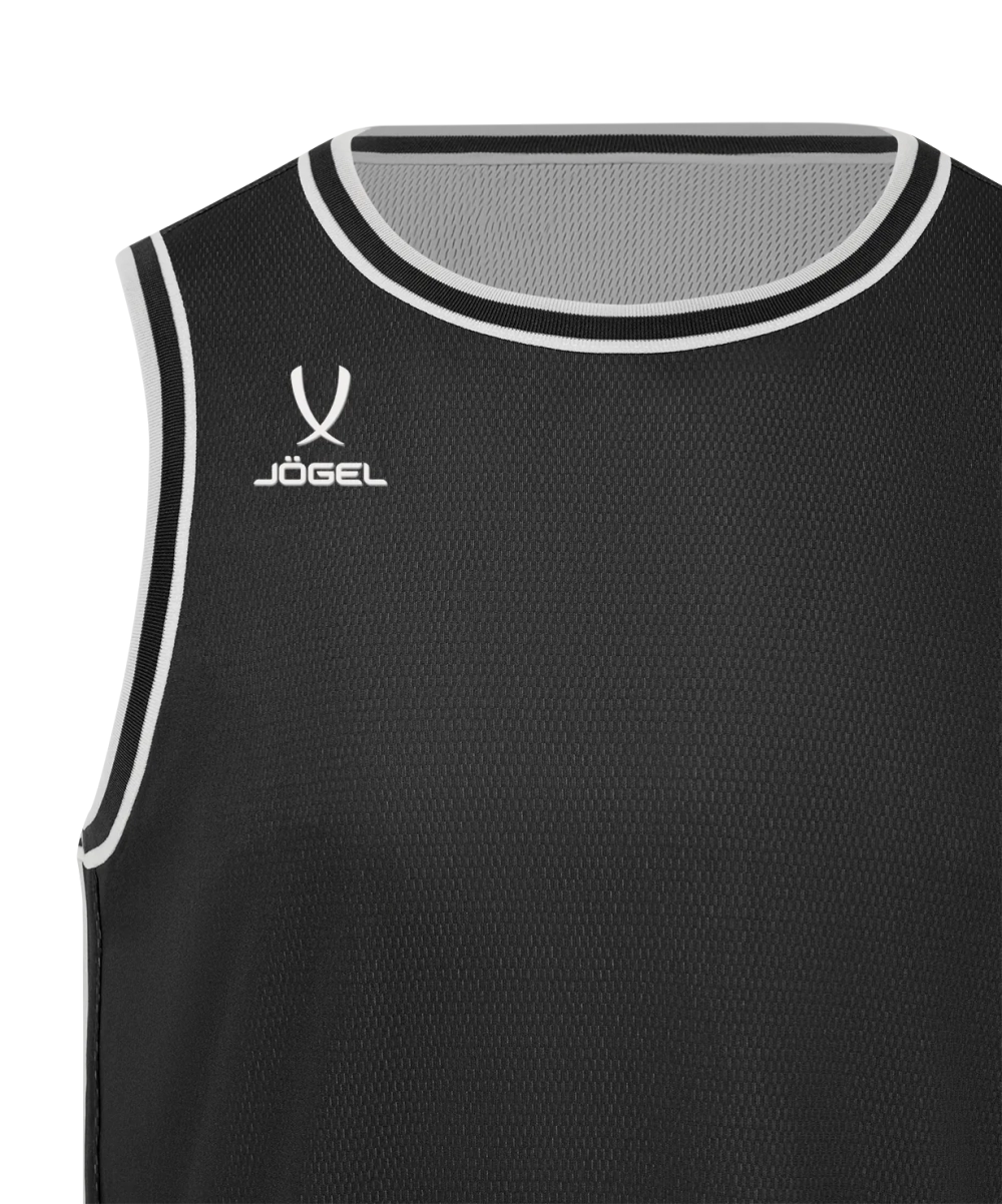 Майка двухсторонняя JÖGEL DIVISION PerFormDRY Double-Side Jersey, темно-серый/белый
