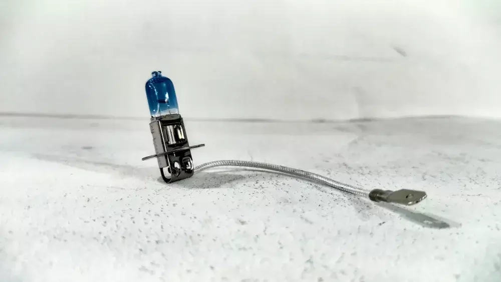 H3 (55W) / Галогенная лампа H3 55W ФИНСКИЕ Super White 12V (2 шт. / комплект)