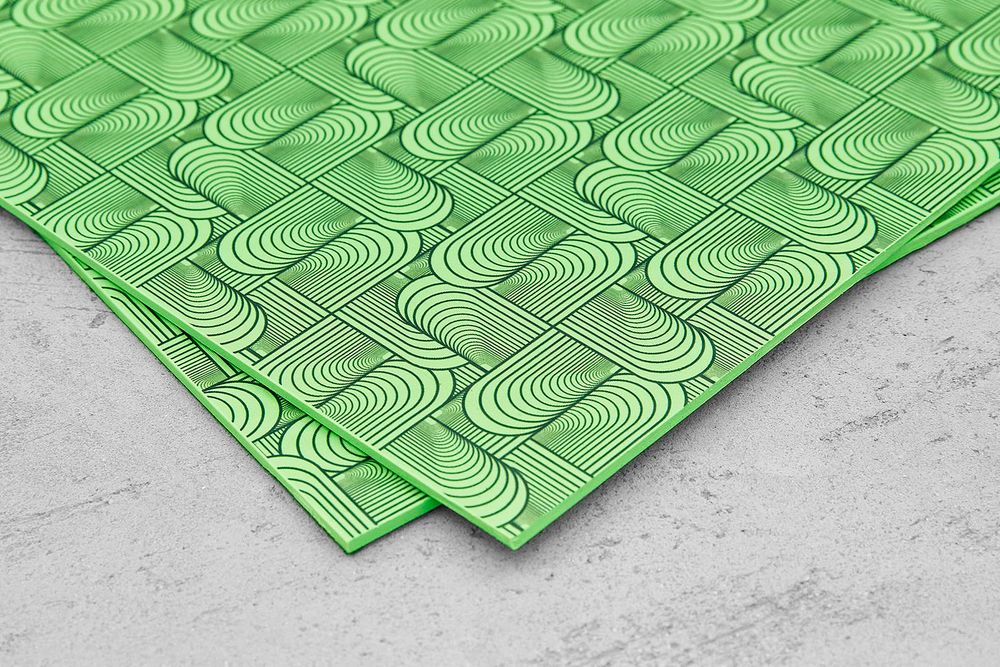 Кайдекс Illusion green 2,03мм, лист 300x200мм