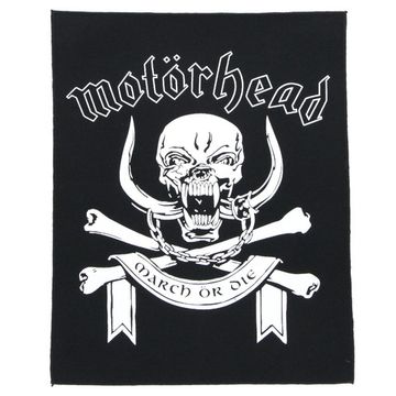 Нашивка спиновая Motorhead March Or Die (353)