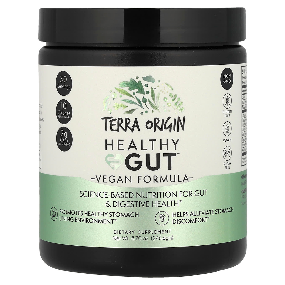 Terra Origin, Healthy Gut™, веганская формула, 246,6 г (8,7 унции)