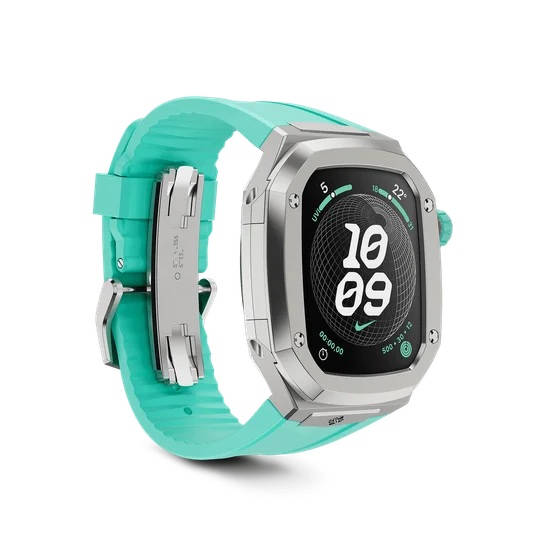 Корпус для Apple Watch SPIII45 - Титановый/Мятный