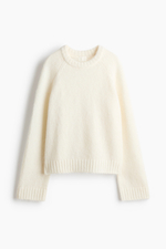 Джемпер оверсайз — круглый вырез - H&M