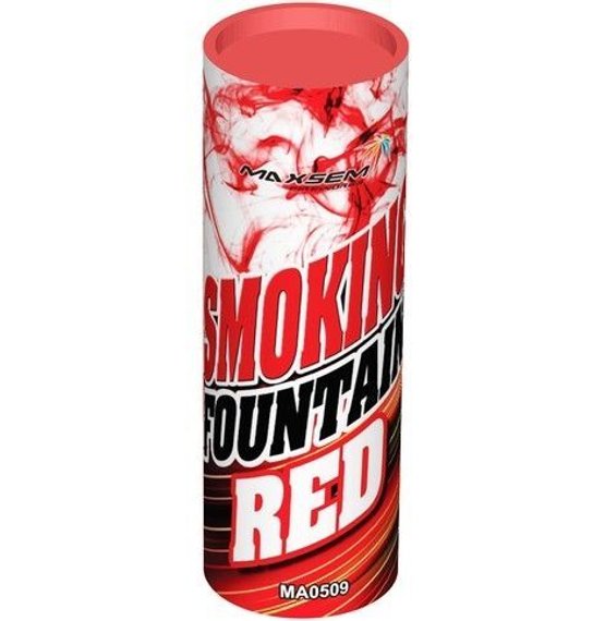 Дым красный "SMOKING FOUNTAIN RED" 1,75" MA0509/R