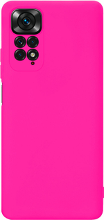 Мягкий Soft Touch чехол из силикона для XIAOMI REDMI NOTE 11 / 11S с бархатной подкладкой