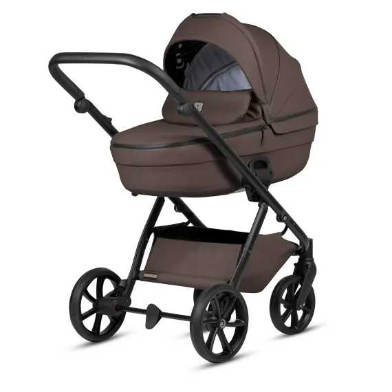 Коляска 2 в 1 Tutis Uno 6+ Leather Cioccolata