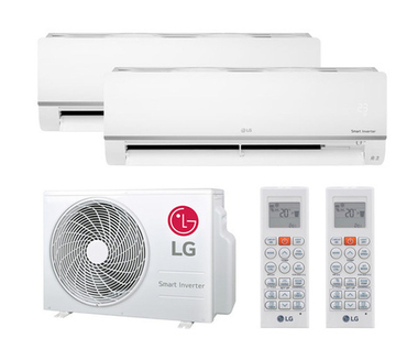 Мульти сплит-система LG на 2 комнаты (25+35 кв.м.)