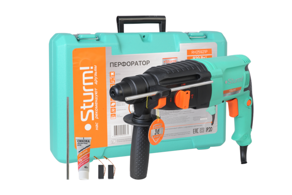 Перфоратор SDS Plus Sturm! RH25921P Перфоратор SDS Plus Sturm! RH25921P