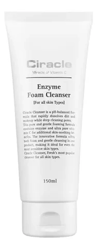 Ciracle Энзимная пенка для умывания с аллантоином - Cleansing enzyme foam cleanser,150 мл