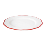 Тарелка обеденная Red Rim (27.5 см)