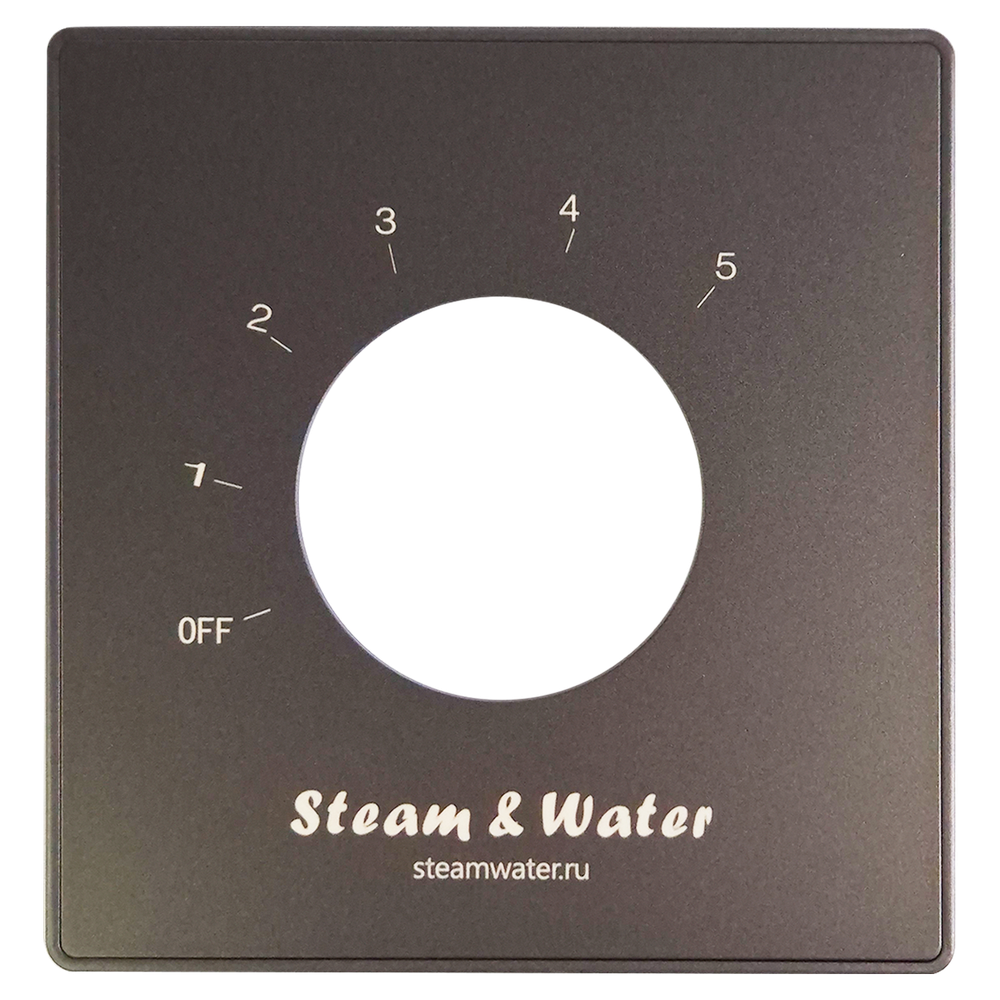 Настенный регулятор громкости звука настенный Steam&water SOUND CONTROL Gray 230 (Цвет серый, 5 уровней громкости, 4-8 Ом, 30W)