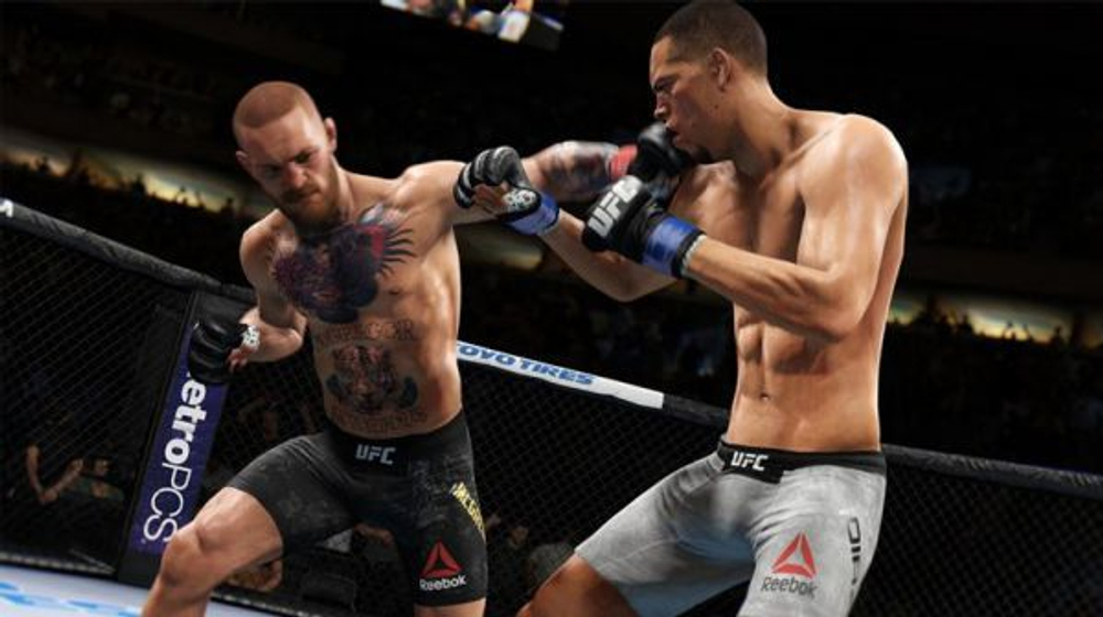 UFC 3 Стандартное издание (диск для PS4, интерфейс и субтитры на русском языке)