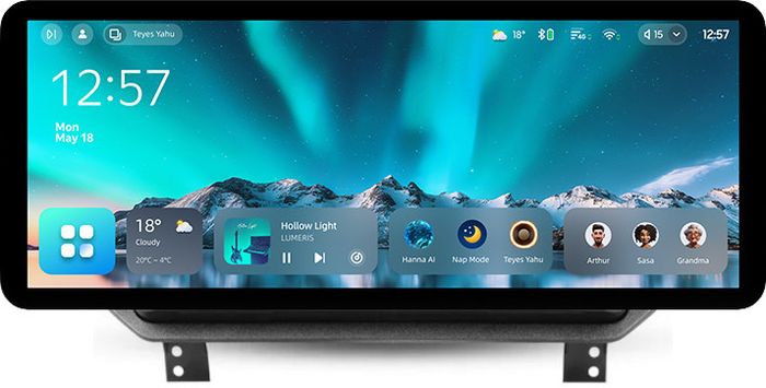 Магнитола для Mitsubishi Outlander 4 2021+ (штатная КЗВ) - Teyes CC4 монитор 12.3" 2K QLED + рамка 10, Android 14, Быстрейшая, Snapdragon 680, DSP, CarPlay, 4G SIM-слот