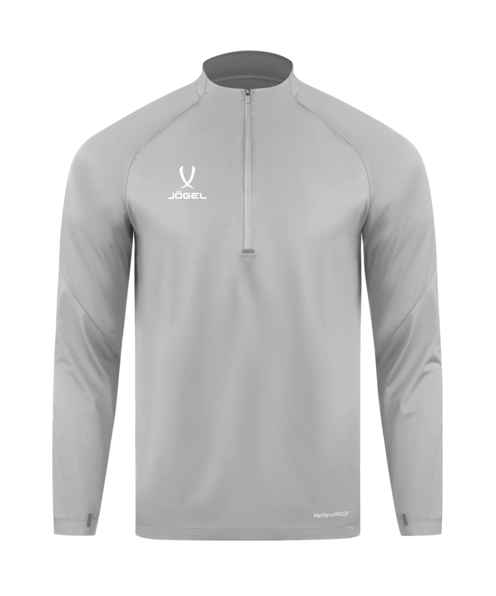 Джемпер ветрозащитный JÖGEL PREMIER PerFormPROOF 1/4 Zip Wind Top, серый