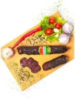 Колбаса из конины "Казы премиум" кусковая сыровяленая, 300 г (+-10 г), Мясной дом Примерова
