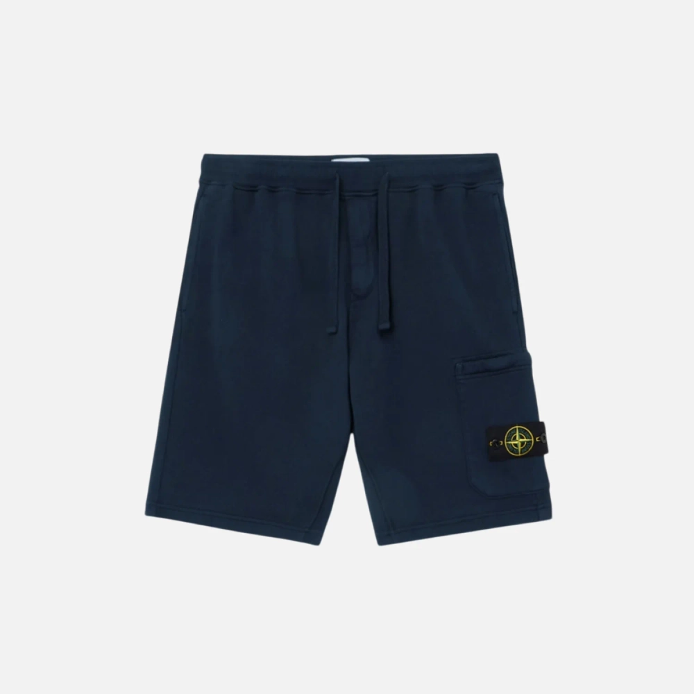 Шорты Stone Island Garment Dyed Cotton Fleece