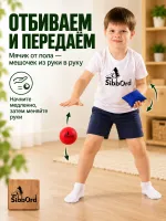 Сибборд мешочки и мячики, набор 10 + 10