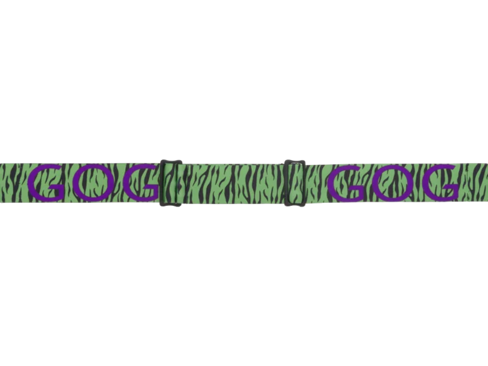 Горнолыжная маска GOG Roxie / Neon Green / Reflex Green / детские до 10 лет