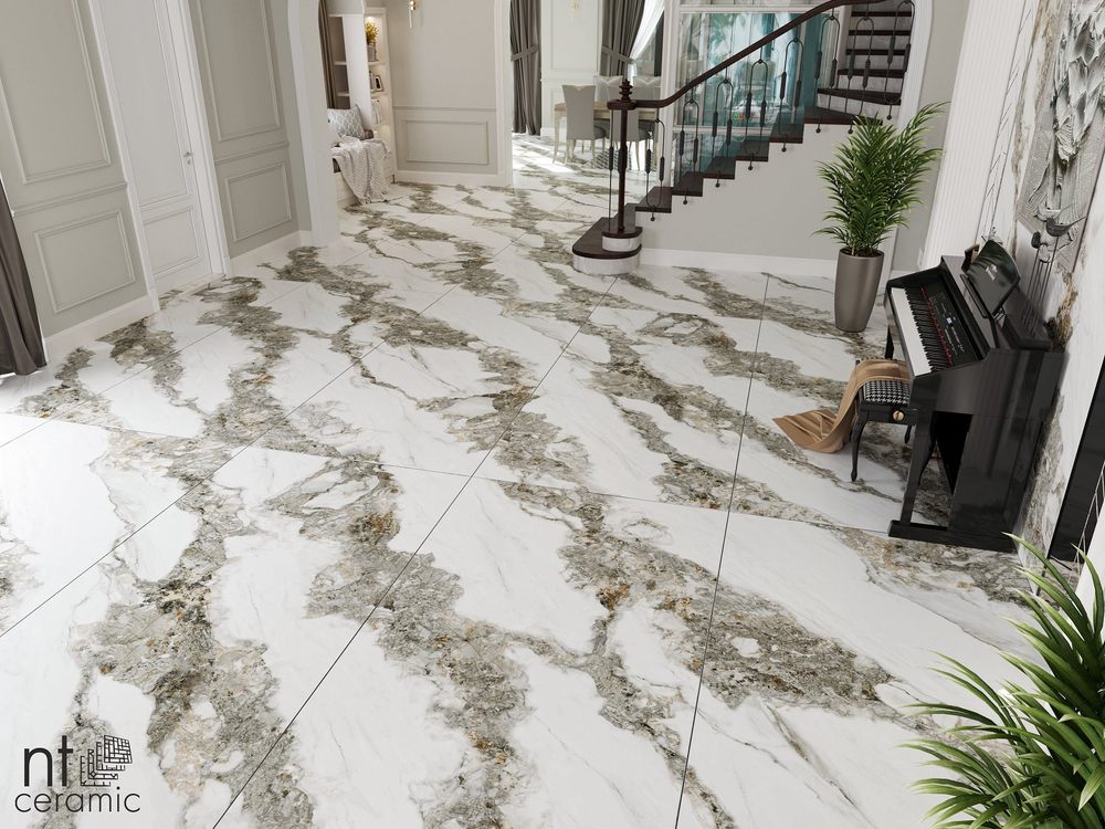 NT Ceramic Atlas Home Bianco Struttura 120x270