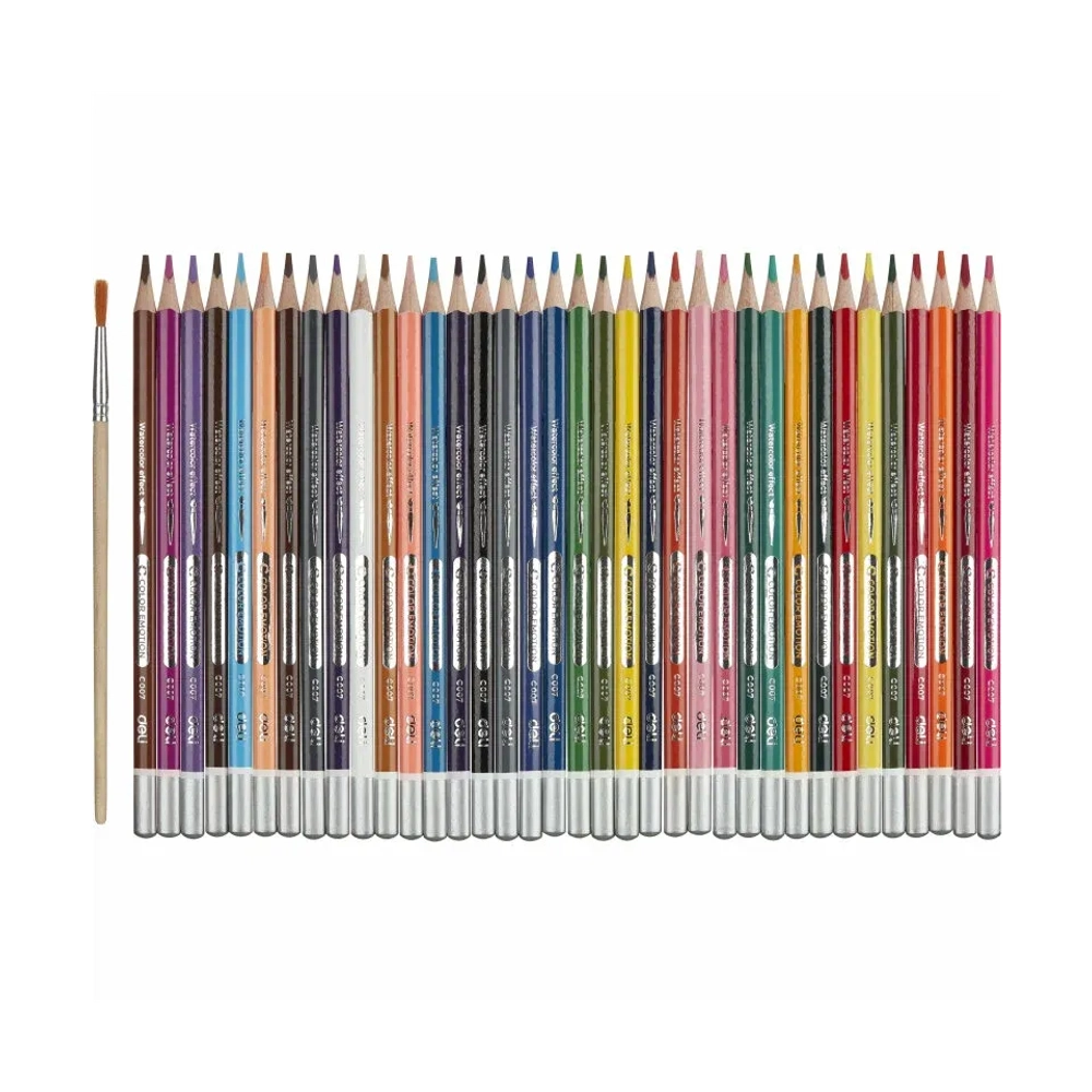 Карандаши акварельные художественные 36цв. Deli Color Emotion, липа EC00730