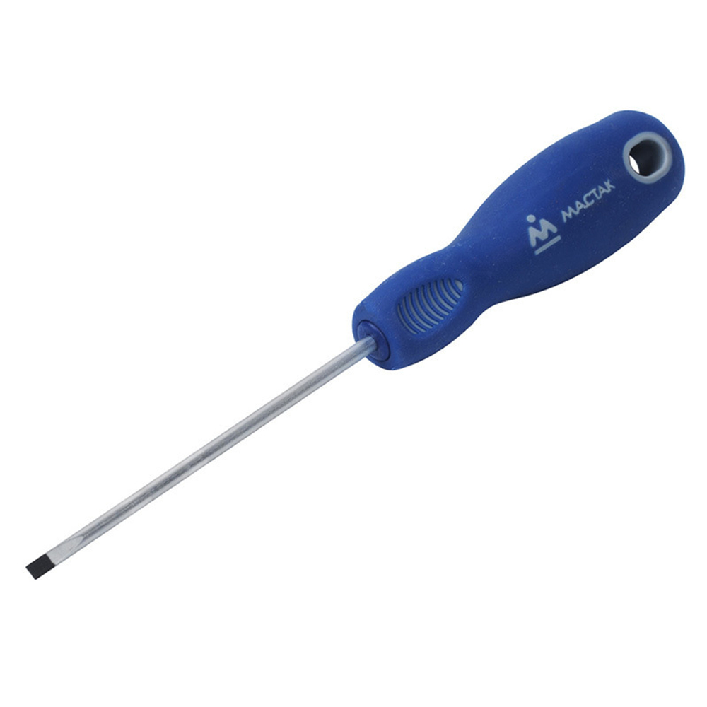 МАСТАК (040-30075H) Отвертка шлицевая Slotted SL3.0 x 75 мм