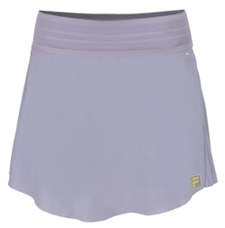 Женская теннисная юбка Fila Valeria - lavender gray