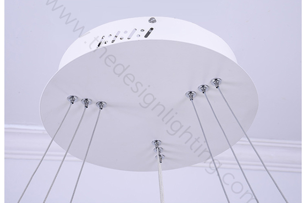 Pendant Led design lamp  Corona by SONNEMAN D40 (Grey)