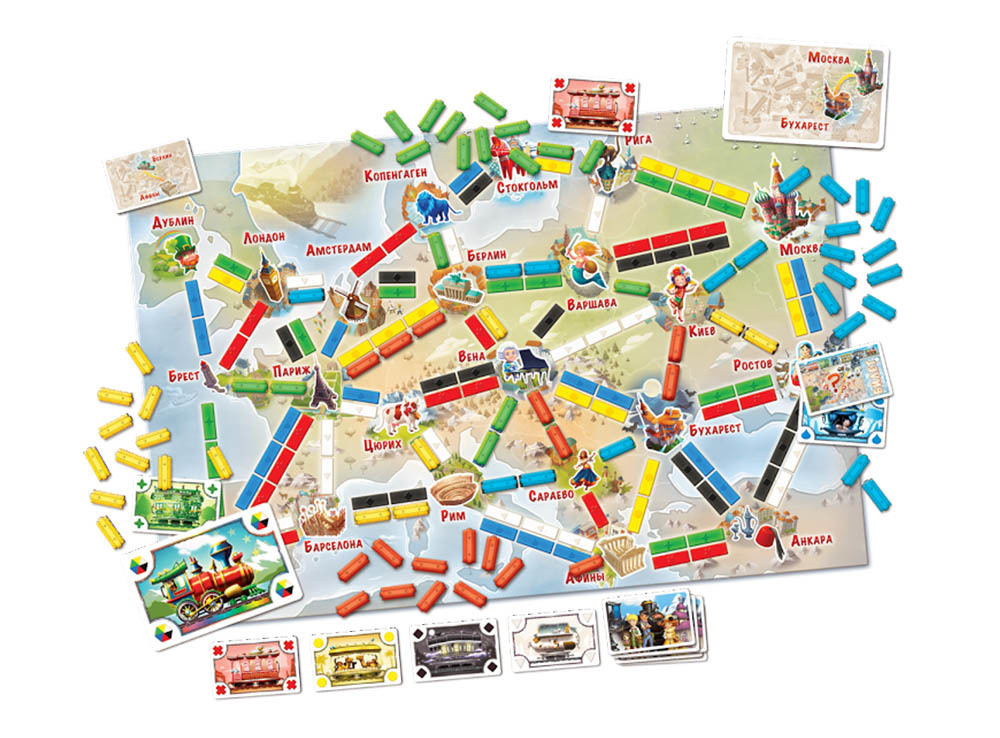 Ticket to Ride Junior: Европа