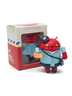 Android Mini Collectible Figure Special Edition, робот коллекционный, почтовый демон (Mailer Daemon)