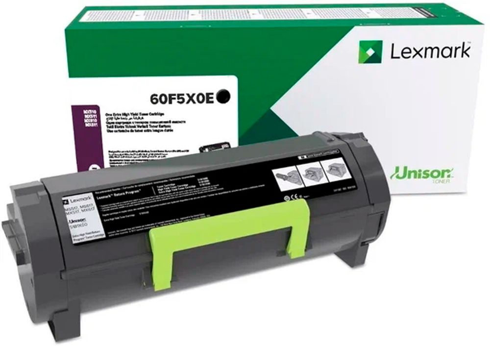 Тонер-картридж Lexmark 605X MX510/MX511/MX610/MX611 Черный (60f5x0e)