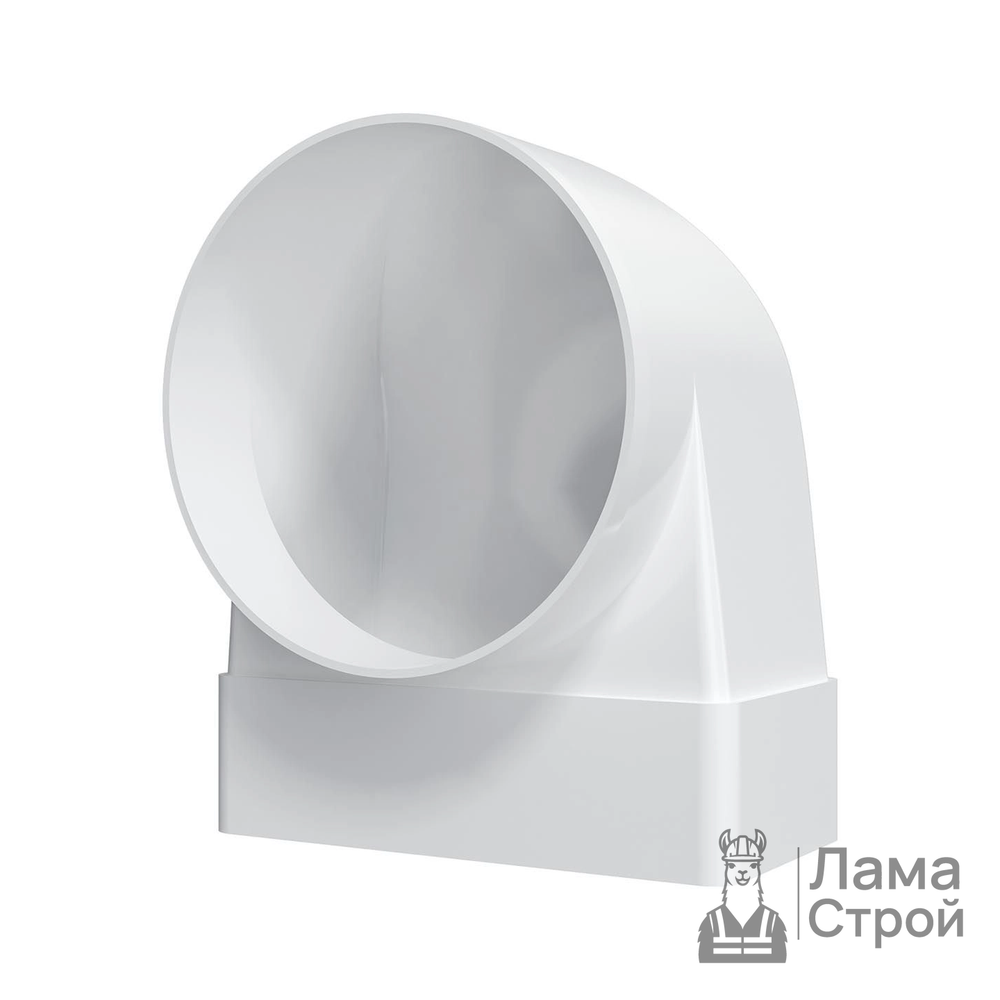 Переходник СККП Ø100 мм 90° 60 × 120 пластик ERA