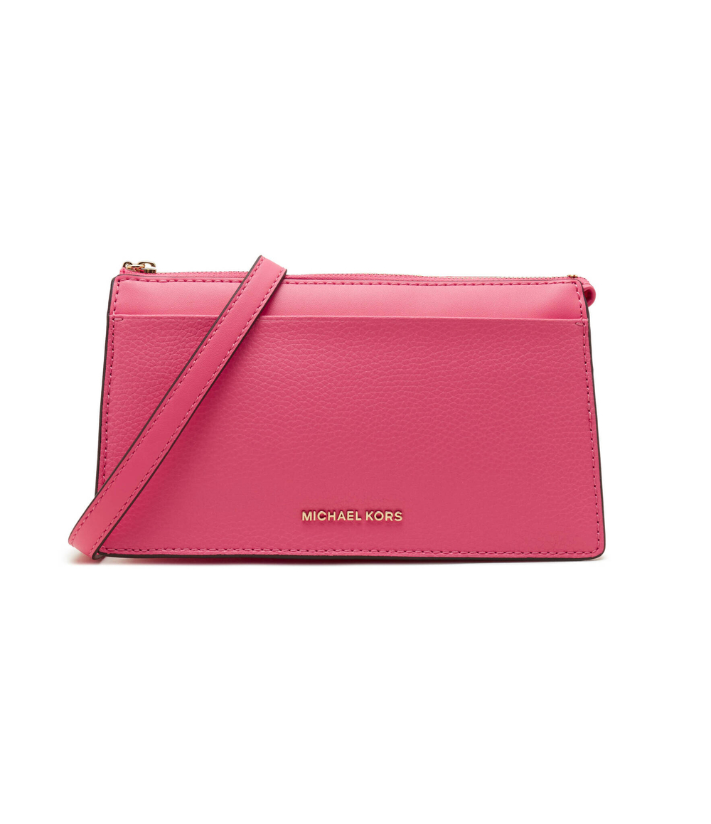 Кожаная сумка-мессенджер Michael Kors - розовый(32H3G8EC7L)