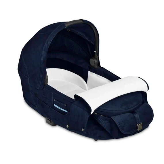 Детская коляска Cybex Priam IV 2 в 1 Rebellious Luxury Denim Blue