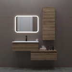 Зеркало MIXLINE "Колорит" ЭКОНОМ 500*600 (ШВ) сенсорн.выкл,светодиод подсв,универс.крепеж,без короба