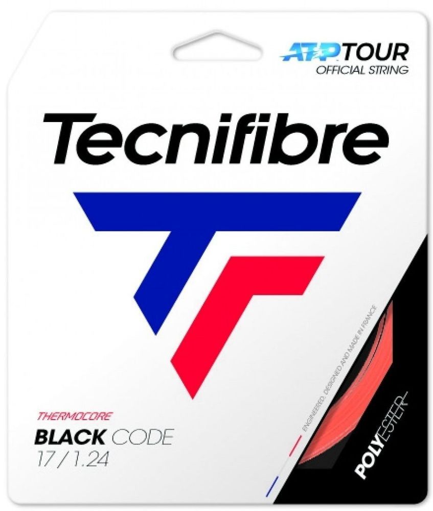 Струны теннисные Tecnifibre Black Code (12 m) - fire
