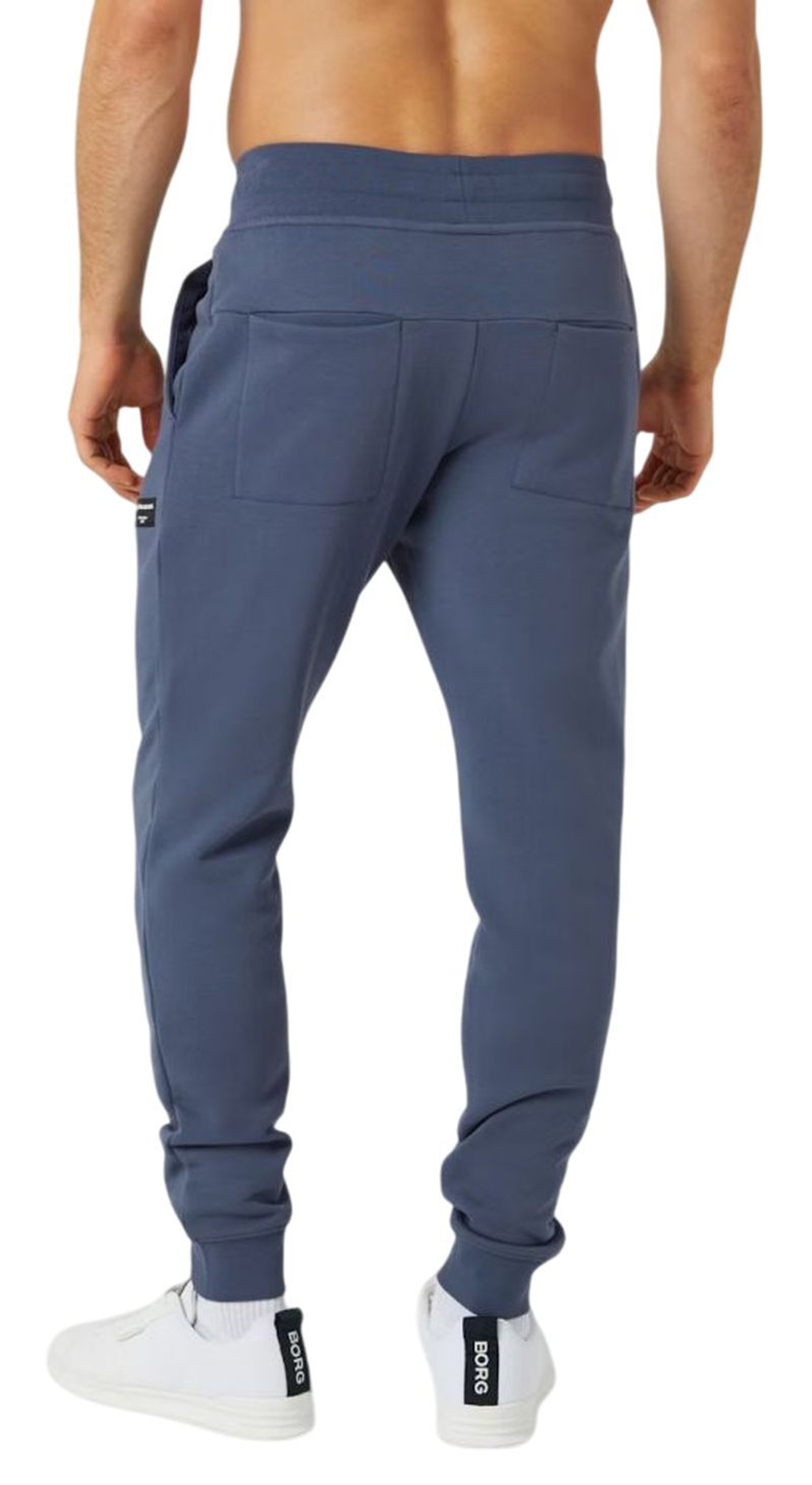 Мужские теннисные штаны Björn Borg Centre Tapered - небесный