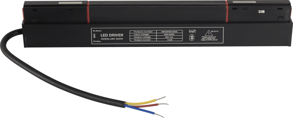 Драйвер для магнитного шинопровода 48V, 200W CLT 0.203 09 BL SMART