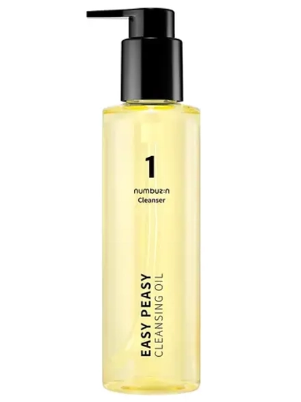 Numbuzin Лёгкое гидрофильное масло от чёрных точек No.1 Easy Peasy Cleansing Oil 200 мл