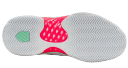 Женские Кроссовки теннисные K-Swiss Hypercourt Express 2 Clay - white/neon pastel pink/black