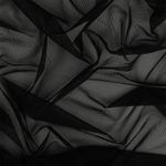 Сетка бельевая эластичная 51 г/м², шир.150 см / 3 метра, черный /03128209.170.3/