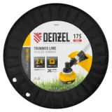 Леска для триммера двухкомпонентная квадрат, 2,4мм х 175м, на DIN катушке EXTRA CORD Denzel — фото 3