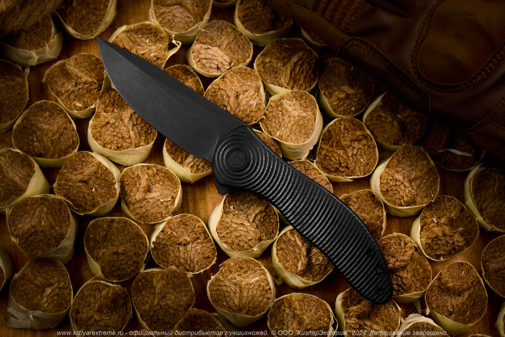 Нож Civivi Synergy 3 C20075D-1 сталь Nitro-V BlackWash рукоять Black G10