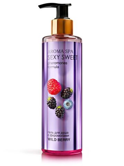 Гель для душа с феромонами и ароматом диких ягод Wild Berry - 200 мл.